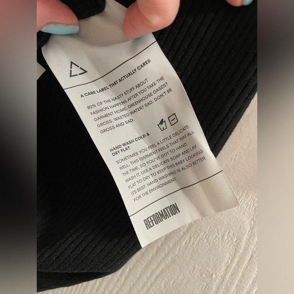 Reformation Rib Knit LBD - Picture 5 of 5